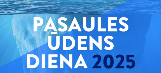 Diskusiju festivāls "Pasaules ūdens diena 2025" – uzzini vairāk par ledāju nozīmi un ūdens apriti!